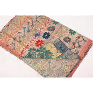 Lavinas Boho Kantha Suzani Embroidered <b>Quilt</b> Handmade Vintage Cotton Floral Eco-Friendly Washable All-Season Home Bedspread - Product Image 5