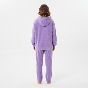 Conjunto Deportivo Personalizado para Mujer, Sudadera con Capucha y Pantalones Jogger de Algodón Transpirable, Estilo Holgado, para Gimnasio y Running - Product Image 2
