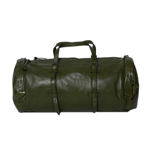 Sac de voyage extensible en cuir véritable fabriqué, construction robuste, solution OEM pour marques de voyage internationales - Product Image 1