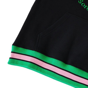 Sweat-shirt à capuche personnalisé avec lettres grecques, patch en chenille, molleton de coton, unisexe, pour fraternité universitaire, Alpha |   Kapa |   Alpha - Product Image 5
