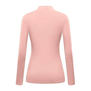 <b>Scrub</b> Undershirts Elastic Waist Fit Cotton Shirts for Nurses Doctors Daily Work Wear - Product Image 2