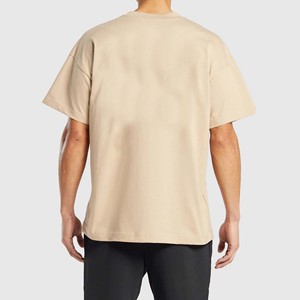 เสื้อยืดสตรีทแวร์ฤดูร้อนคุณภาพดีที่สุดสำหรับผู้ชาย ผ้าถัก 100% คอตตอน แห้งเร็ว เป็นมิตรกับสิ่งแวดล้อม ผลิตจากโรงงานในปากีสถาน รับผลิตแบบ OEM ขายส่ง - Product Image 4