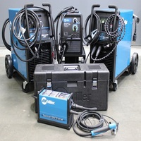 Soldadora MIG Millermatic Original, Nueva, para Acero Inoxidable, Digital, Inverter IGBT, Portátil, 220V, Gasolina, Construcción en Hierro, IP54, 4.6kVA