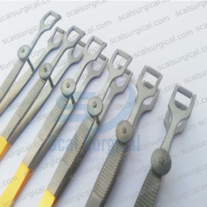 Pinces Cottle Columella pour chirurgie du septum nasal, pinces à plaques avec pointes dentelées pour rhinoplastie, chirurgie plastique - Product Image 3