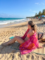 Serviette de plage en velours jacquard de grande taille, coupe-vent, de haute qualité, en coton, nombreux motifs, séchage rapide, cadeau promotionnel