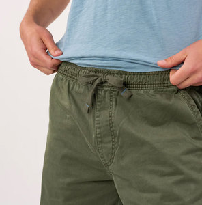 Men's Plus Size Solid Color Bermuda Shorts With <b>Drawstring</b> Waist And Pockets Casual Woven Style Mid Rise Fit - Product Image 3