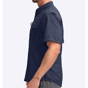 Camisas de pesca cómodas y elegantes para hombre, tela suave al tacto, material elástico, camisas de pesca con la mejor costura para hombre - Product Image 3