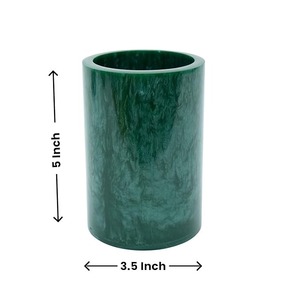 NEHA ENTERPRISES marble style resin bathroom collection luxury <b>bath</b> decor accessories with elegant finish - Product Image 2