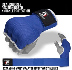 Vendas de Gel para Manos de MMA, Boxeo, MMA, con Protección para Nudillos, Logotipo Personalizado, Material de Spandex y Poliéster, Todas las Tallas, Diseño Personalizado, Predawn Sports - Product Image 6