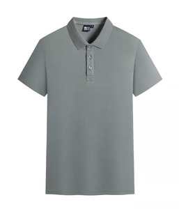 Wholesale Custom Embroidered Logo <b>Men</b>’s Polo <b>Shirt</b> Cotton Polyester Plain Business Golf <b>Work</b> Uniform Polo <b>Shirt</b> - Product Image 2
