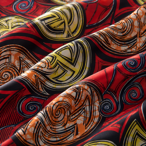 Tela de Algodón con Estampado Africano de Alta Calidad y Ecológica, Textil Ankara, Tela con Estampado Batik, Color Personalizado, para Bolsos Artesanales de Mujer y Hombre - Product Image 2