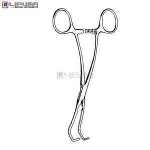 BECK <strong>Clamp</strong> 7.25'' 18.5cm <strong>Pediatric</strong> <strong>Neonatal</strong> Cardiovascular Medic Instrument Atraumatic Aorta Beck Infant Aorta <strong>Clamp</strong> Manual MOL - Product Image 4