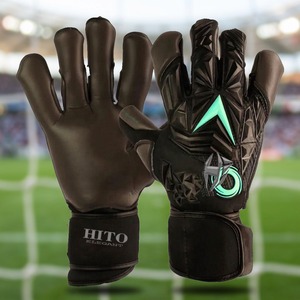 Gants de gardien de but sportifs de qualité supérieure, design personnalisé, respirants, avec poignées en latex antidérapantes et imperméables - Product Image 2
