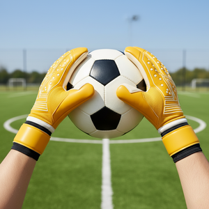 Latex <b>grip</b> gloves Wholesale goalkeeper gloves Customized USA Australia market goalkeeper gloves - Product Image 2