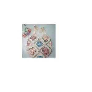 Bolso de mano de ganchillo hecho a mano para mujer, el más vendido, de hilo de algodón suave, para picnic, compras y viajes, disponible para la venta. - Product Image 4