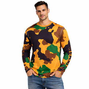 Camisa de Pesca con Capucha para Hombre, Manga Larga, UPF 50, 100% Poliéster, Transpirable, Secado Rápido, Impresión Personalizada, Venta al Por Mayor, OEM, ODM - Product Image 2