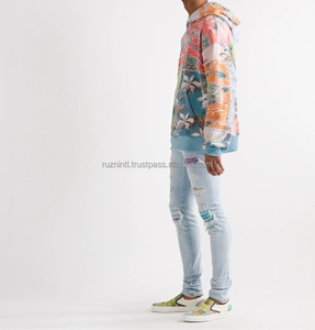 Sweat-shirt à capuche imprimé chaud d'automne unisexe coupe classique en polaire douce anti-plis pour le streetwear, décontracté et extérieur - Product Image 5