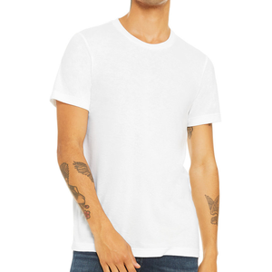 T-shirts pour hommes personnalisés en gros, coupe ajustée, décontractés, légers, col rond - Product Image 4