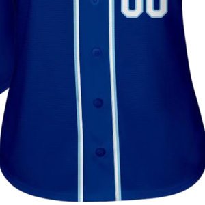 Camiseta de Béisbol Azul Claro Royal White para Hombre, con Botones al Frente, Uniforme Deportivo para Equipo, Ropa Deportiva para Juego, Práctica y Entrenamiento - Product Image 5