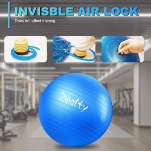 Palla da Yoga Antiscivolo e Anti-Scoppio con Pompa Rapida, Palla per Fitness e Parto, Sedia per Equilibrio - Attrezzatura Premium per Esercizi - Product Image 4