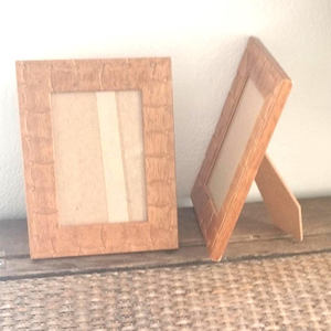 Modern Handmade Solid Wood Photo <b>Frame</b> Clean Tabletop Display for Home Office Living Room Contemporary Minimal Decor Style - Product Image 6