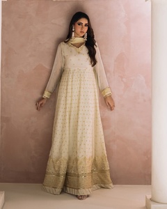 Vestidos Salwar Kameez de Verano para Mujer, Estilo Casual Pakistaní e Indio, de Primera Calidad, en Tela de Viscosa, Seda, Algodón, Lino y Poliéster, Modelo MDL 1004 - Product Image 6