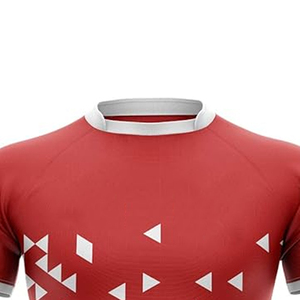 Camiseta de rugby atlética premium con logotipo personalizado del equipo, ropa deportiva de secado rápido que absorbe la humedad para competición - Product Image 4