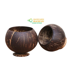 Tazas de Café Ecológicas de Coco / Tazas para Beber de Cáscara de Coco con Diseño Rústico 250ml/150ml para Regalos Hechas por Eco2go Vietnam - Product Image 3