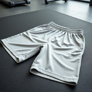 Hochwertige Maßgefertigte Herren High-Street Gym-Shorts Sport-Training Freizeit-Workout Laufshorts Einfarbig Mittlere Taillenhöhe 100% - Product Image 3