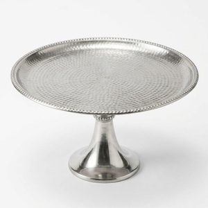 Chemin de table martelé satiné en acier inoxydable SS304 fabriqué à la machine, 34 cm, de luxe, pour mariage, hôtel, usage intérieur, respectueux de l'environnement, décoration de table, centre de table - Product Image 3