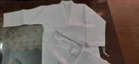 Vente flash - Uniforme de judo pour adultes de la marque EVI, modèle EVI 302, 100% coton, prix d'usine du Pakistan
