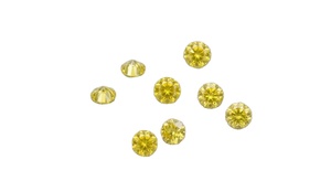 Diamante Amarillo |   Corte Brillante de 1.5-1.9ct, Color Canario Intenso VS+, CVD, Cultivado en Laboratorio |   Venta al por Mayor Global RCK de 7.5-8.0mm - Product Image 3