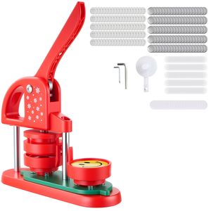 Macchina Automatica per la Produzione di Bottoni in Plastica da 2,28 Pollici, 100 Pezzi, con Taglierina Circolare e Chiavi Esagonali, Design Ergonomico - Product Image 1