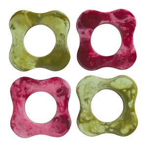 Elegant Handmade <b>Resin</b> Napkin Ring Accessory For Dining Room Decoration And Festive Party Arrangement <b>table</b> <b>resin</b> napkin ring - Product Image 5