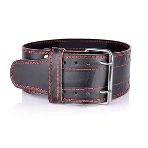 Ceinture de musculation réglable en cuir de vachette de haute qualité, antidérapante, respirante, avec boucle, pour l'entraînement de force, la musculation et les séances quotidiennes - Product Image 6