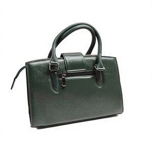 Bolso de Hombro de Cuero Genuino para Mujer, Ligero, Gran Capacidad, Detalle de Cadenas, Portátil para Oficina, Viajes, Uso Diario, Compras - Product Image 1