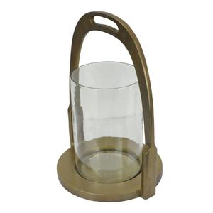 Gold Horse Stirrup Candle <b>Jar</b> Stand <b>Decorative</b> Items For Home Living Room Tabletop Heat Resistance Candle Holder Hot Sell - Product Image 2