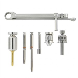 Kit de prothèse implantaire, clé dynamométrique, tournevis Unigrip et adaptateur pour implants compatibles Nobel Biocare - Product Image 1