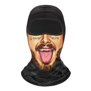 Pasamontañas de Moda al por Mayor con Estampado 3D por Sublimación, Logotipo Personalizado, para Halloween, Cosplay, Ciclismo, Máscara Facial Completa, Máscara de Esquí para Hombre - Product Image 1