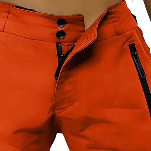 Pantalon Softshell Femme Coupe-Vent Imperméable en Polyester avec Membrane Collée, Performance Robuste, Sportif, avec Poche Zippée - Product Image 2