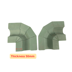 Coude préformé en PIR (Polyisocyanurate) pour isolation cryogénique au Vietnam, densité 42 kg/m³, compatible AutoCAD et découpe CNC - Product Image 4