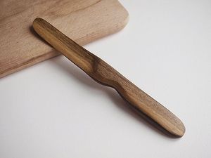 Couteau en bois de bouleau naturel, couverts jetables écologiques pour la restauration quotidienne - Product Image 6