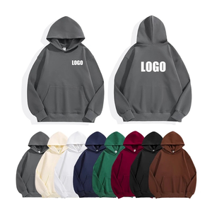Sudadera con Capucha para Mujer, Color Sólido, Tejido de Algodón, Estilo Casual, Manga Larga, Transpirable, para Otoño - Product Image 2