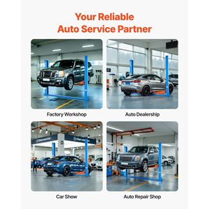 Elevador de Autos de 2 Postes con Capacidad para 9000 Libras, 220V, Motor Potente de 2.95 HP para Sedán, SUV, Camioneta, Elevador Automotriz para Uso Automotriz - Product Image 6