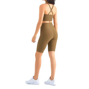 Conjunto Deportivo de 2 Piezas para Mujer, Personalizado, Cintura Media, Transpirable, para Gimnasio, Running, Yoga, Leggings Deportivos - Product Image 5