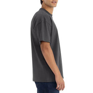 T-shirt unisexe à col rond en coton biologique épais 6407, 60 % coton peigné filé en anneau / 40 % polyester, 32 fils simples - Product Image 6