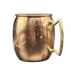 Tasse en cuivre vintage mexicaine faite à la main Meilleure vente Nouveau design Mug Tasse tendance haute finition - Product Image 1