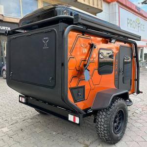 Off Road Travel Trailer Fold Up Camper Trailer Truck Camper Popup Roof Camping Vehicle - Product Image 2