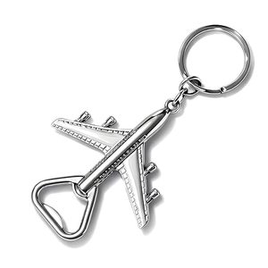 Llavero Abridor de Botellas con Forma de Avión, Hecho a Mano en Metal, Recuerdo de Aviación, 2 en 1, para Viajeros - Product Image 4