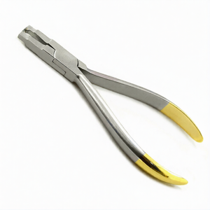 Dental Orthodontic TC <b>Bracket</b> Removing Plier Straight Ligature <b>Angled</b> Serrated Tips 3-Jaw Ergonomic Manual Clinical CE Surgical - Product Image 3